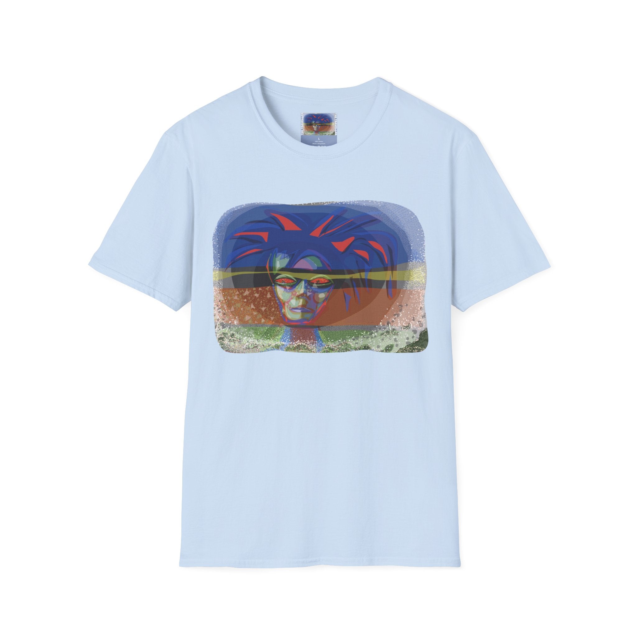 Unisex Softstyle T-Shirt - The Traveller Series (Seeing)