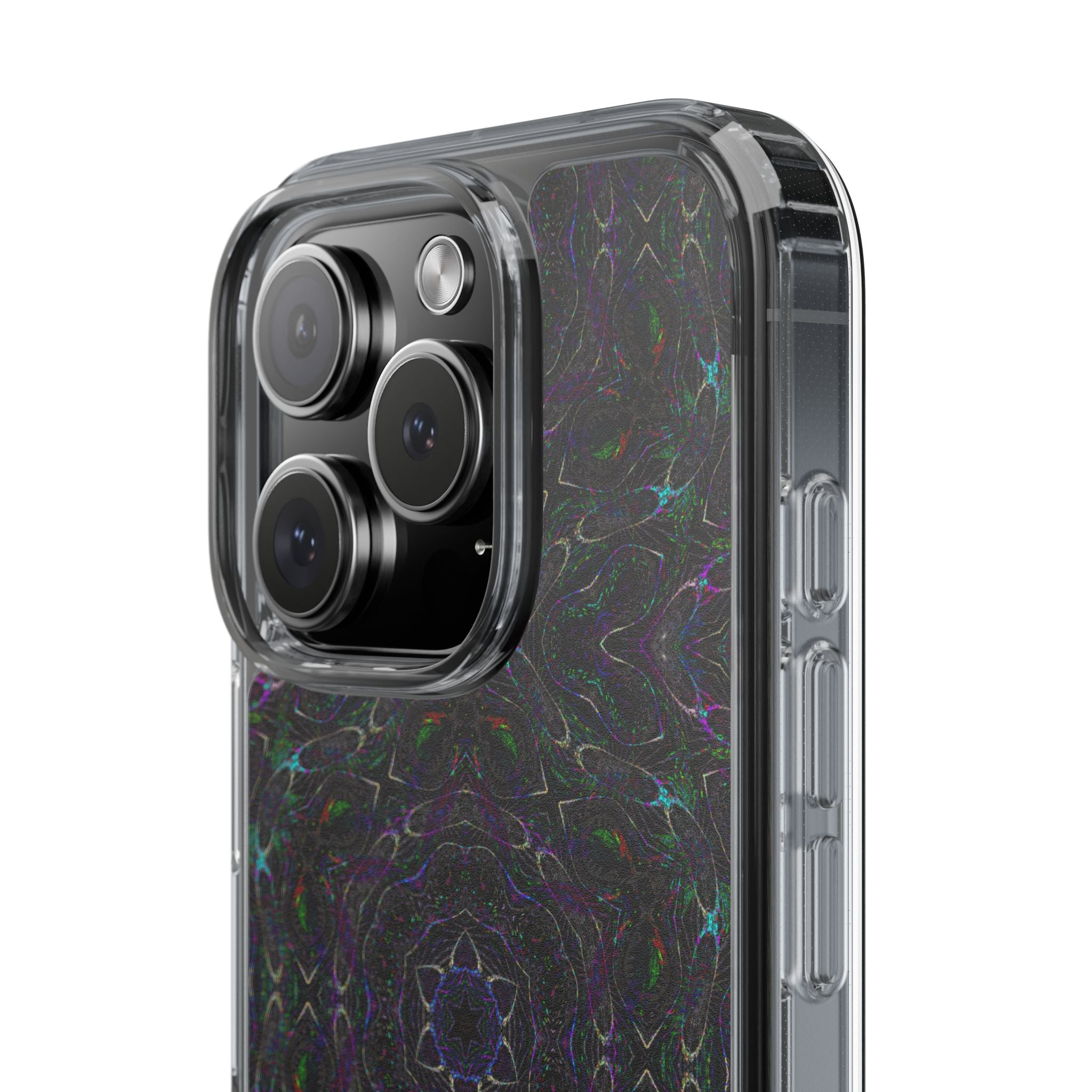 iPhone 16 Clear Case – P5 Kaleidoscopic No.32
