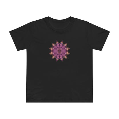 Women’s Maple Tee - Love Light Mandalas No.16