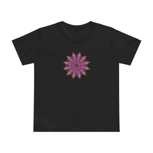 Women’s Maple Tee - Love Light Mandalas No.16