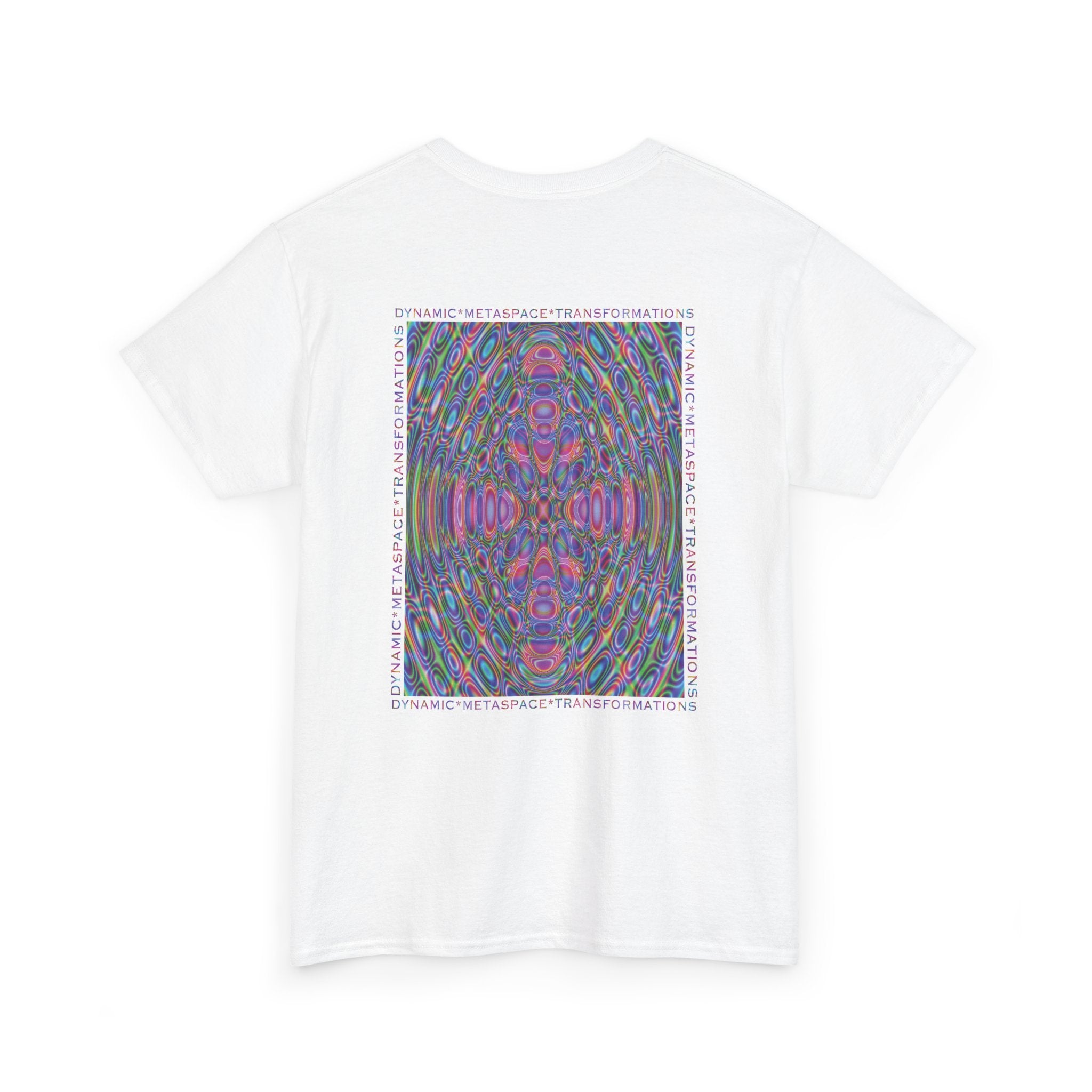 Unisex Heavy Cotton Tee (Back) - DMT Seer No.1