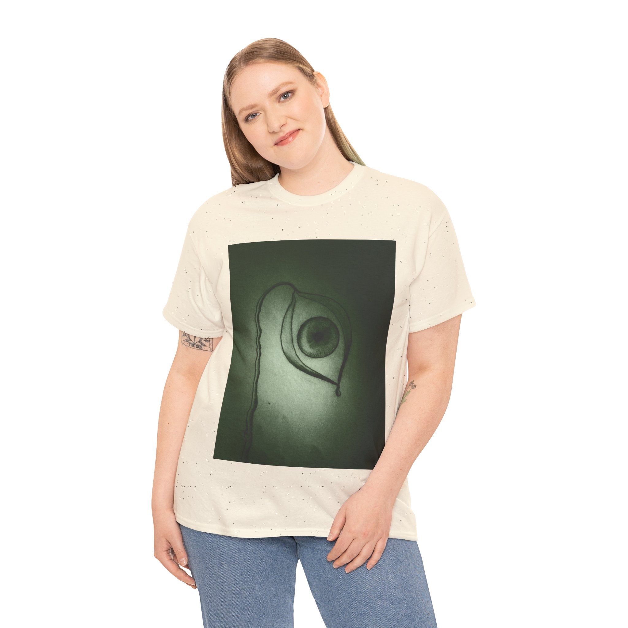 Unisex Heavy Cotton Tee - Eye Plants No.2