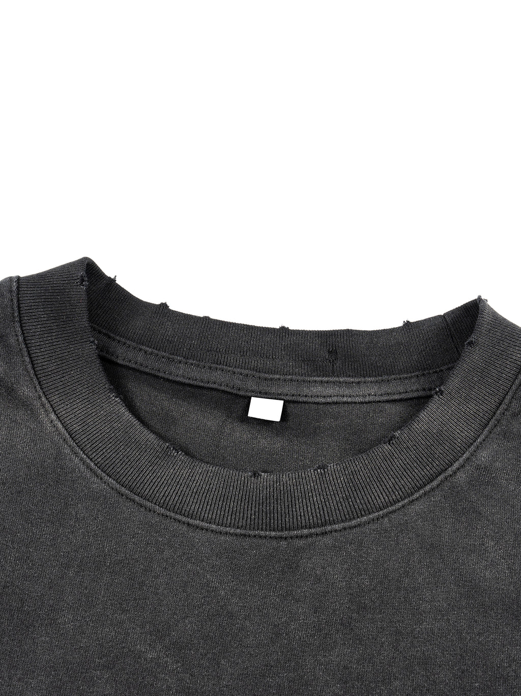 Sunfade Hand-Frayed Faux Two-Piece T-Shirt - Get Bananas