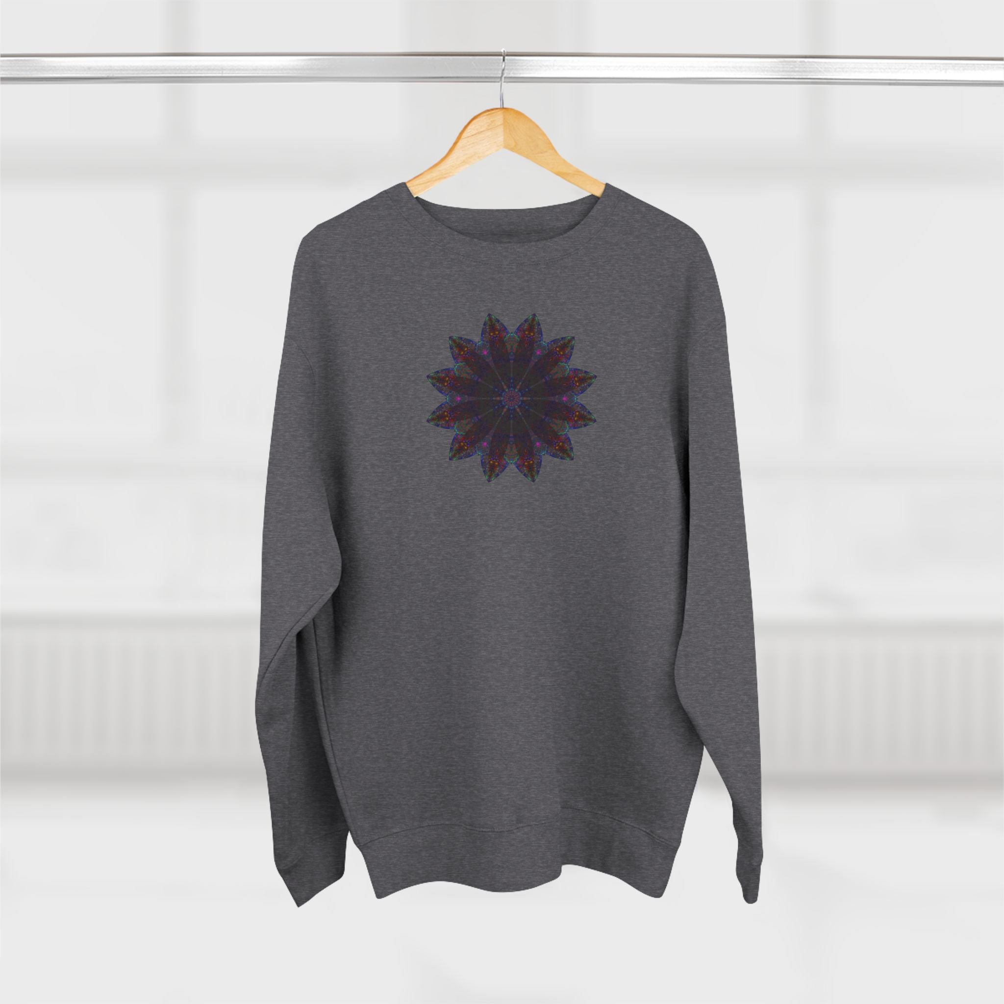 Unisex Crewneck Sweatshirt - Love Light Mandalas No.25