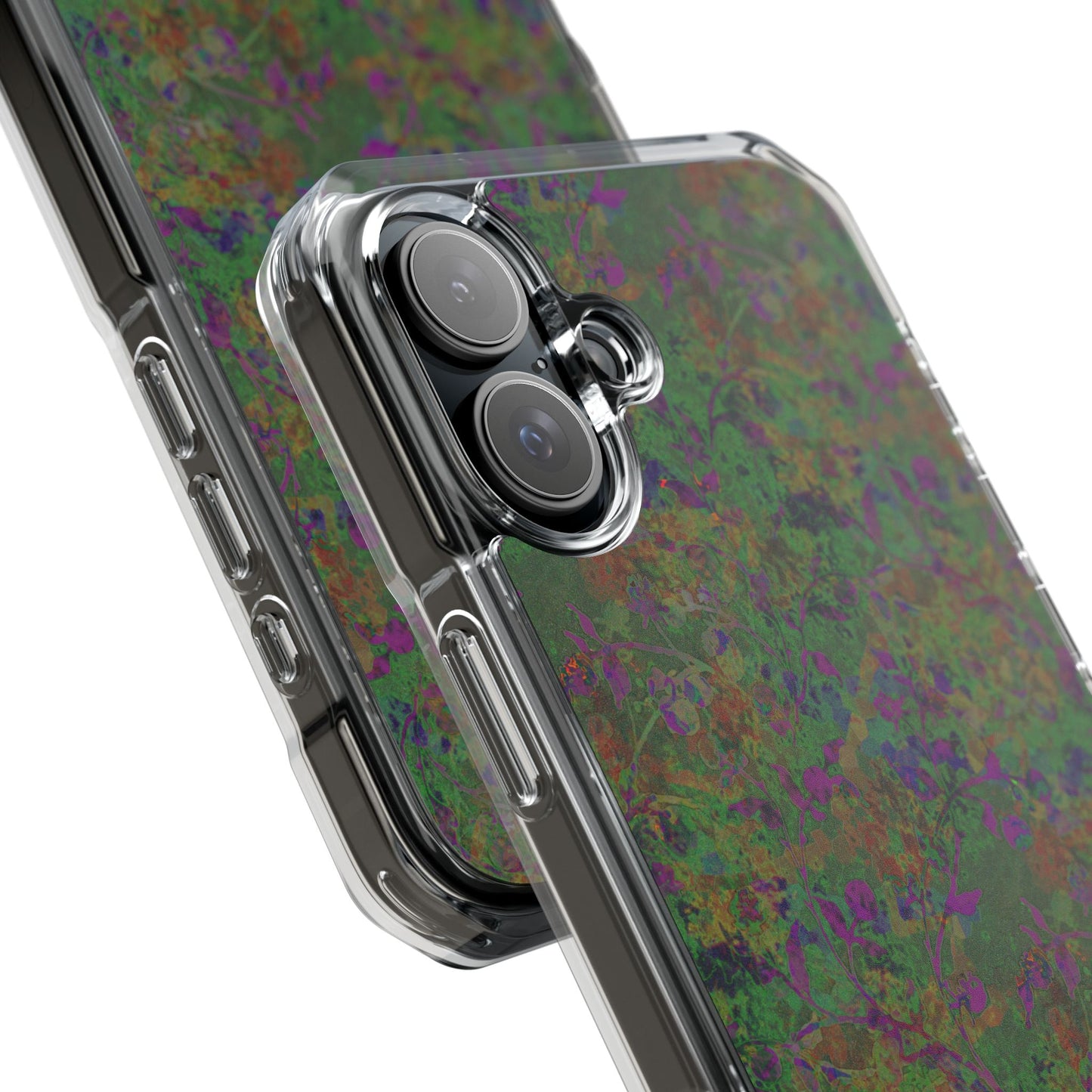 iPhone 16 Magnetic Clear Impact Case - Hidden Weave Series V3 No.24