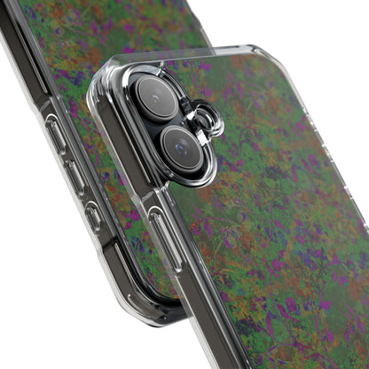 iPhone 16 Magnetic Clear Impact Case - Hidden Weave Series V3 No.24