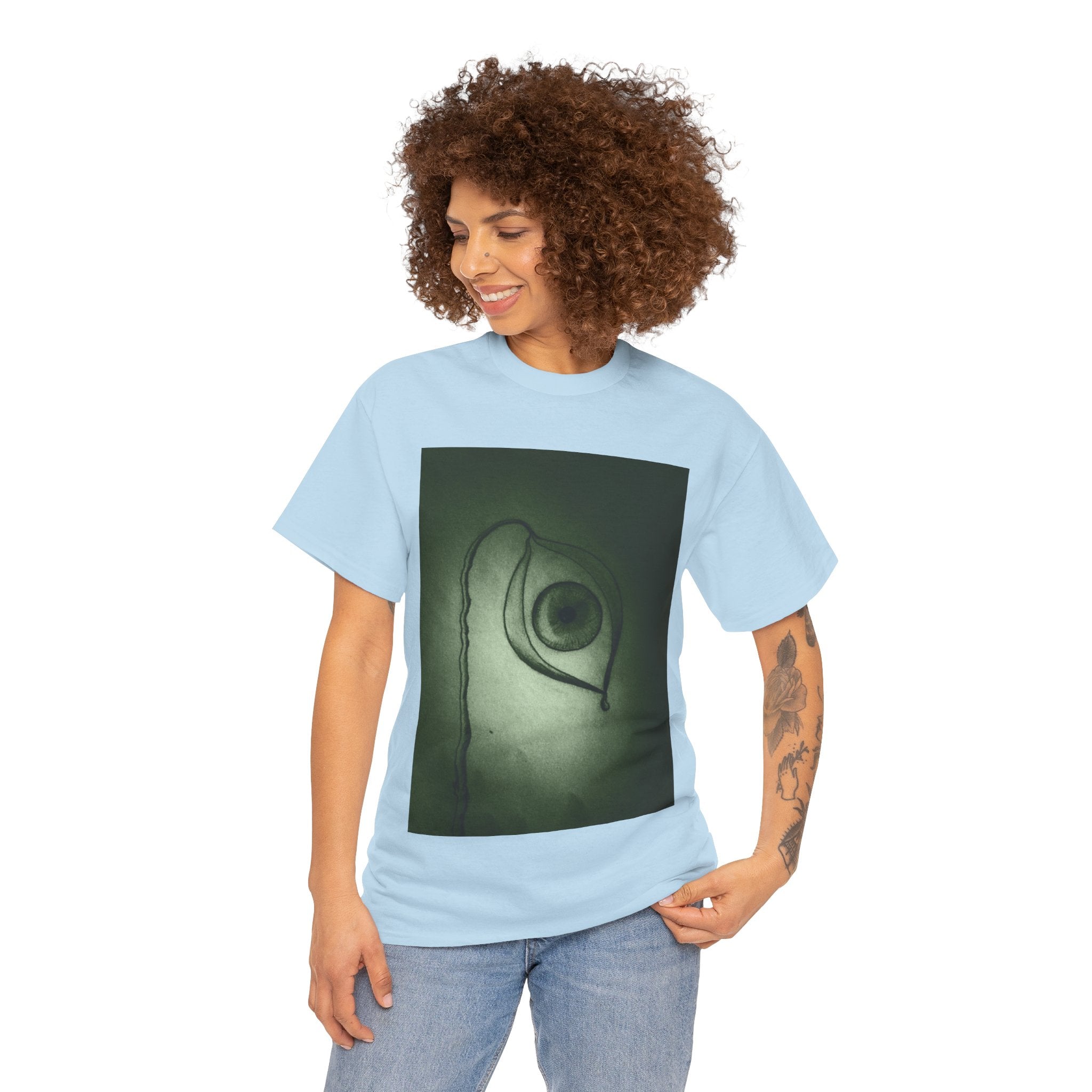 Unisex Heavy Cotton Tee - Eye Plants No.2
