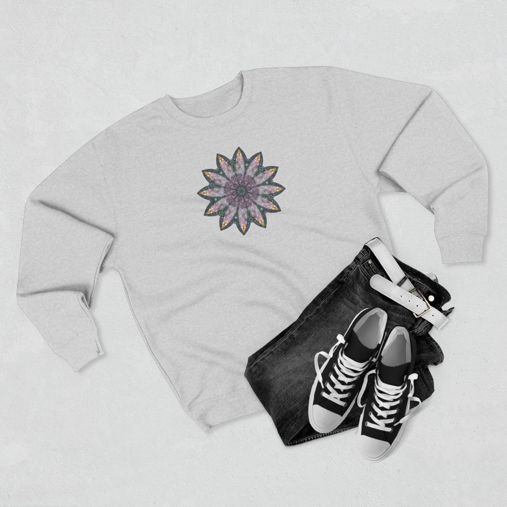 Unisex Crewneck Sweatshirt - Love Light Mandalas No.21