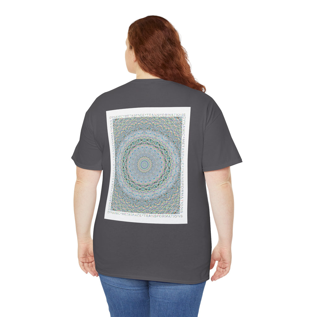 Unisex Heavy Cotton Tee (Back) - DMT Seer No.4