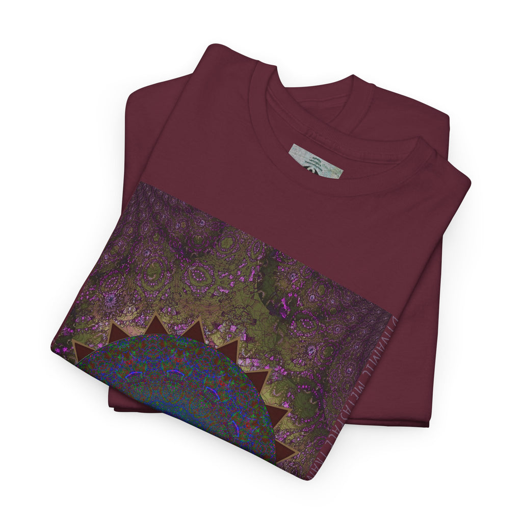 Unisex Heavy Cotton Tee - Love Light Spheres No. L8S1