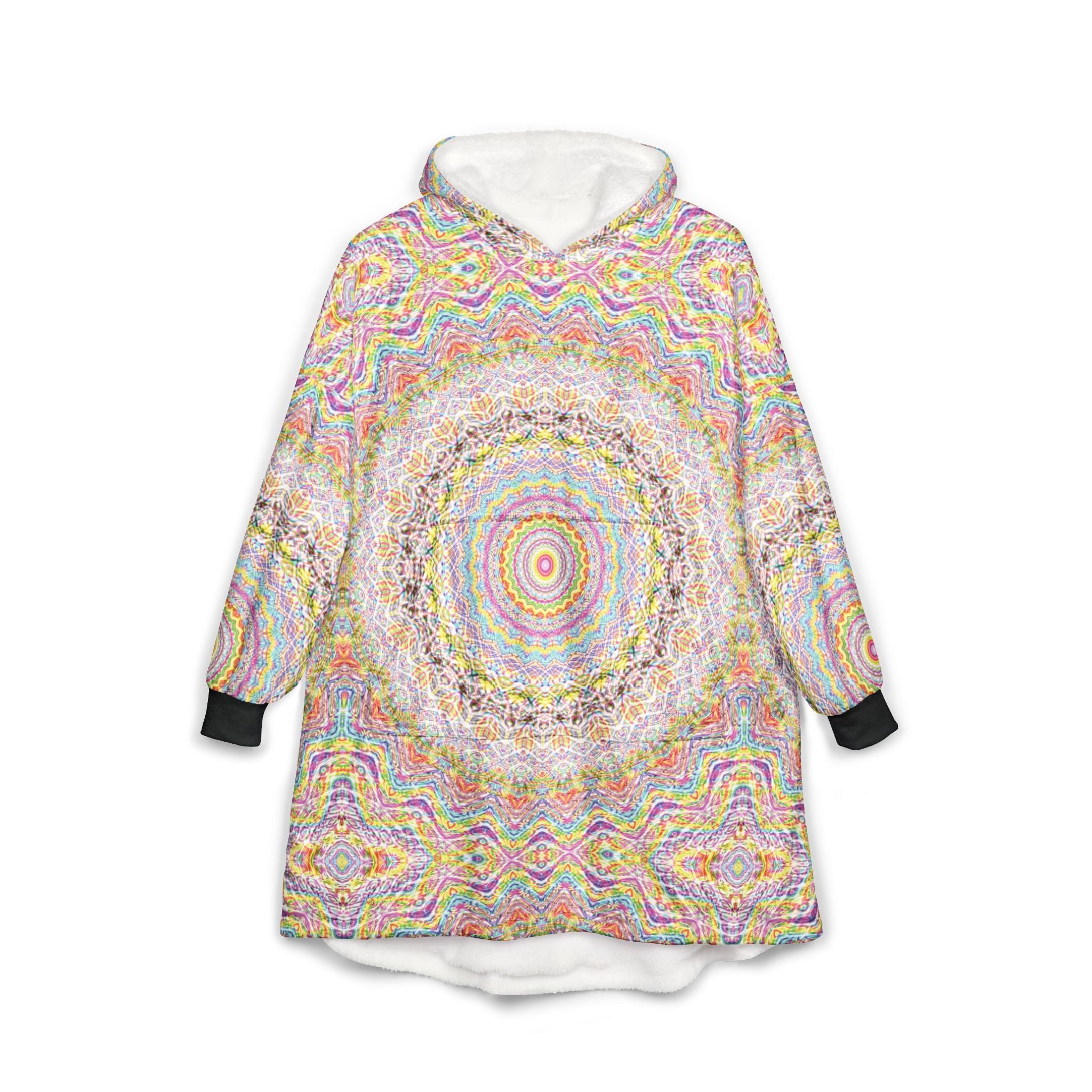 Unisex Hooded Blanket - DMT Seer No. 11