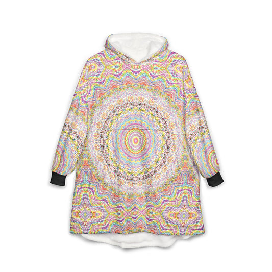 Unisex Hooded Blanket - DMT Seer No. 11