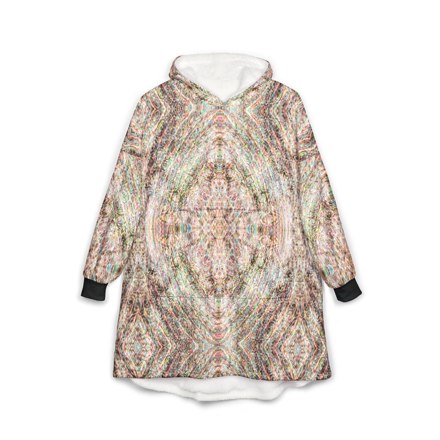 Unisex Hooded Blanket - DMT Seer No. 15