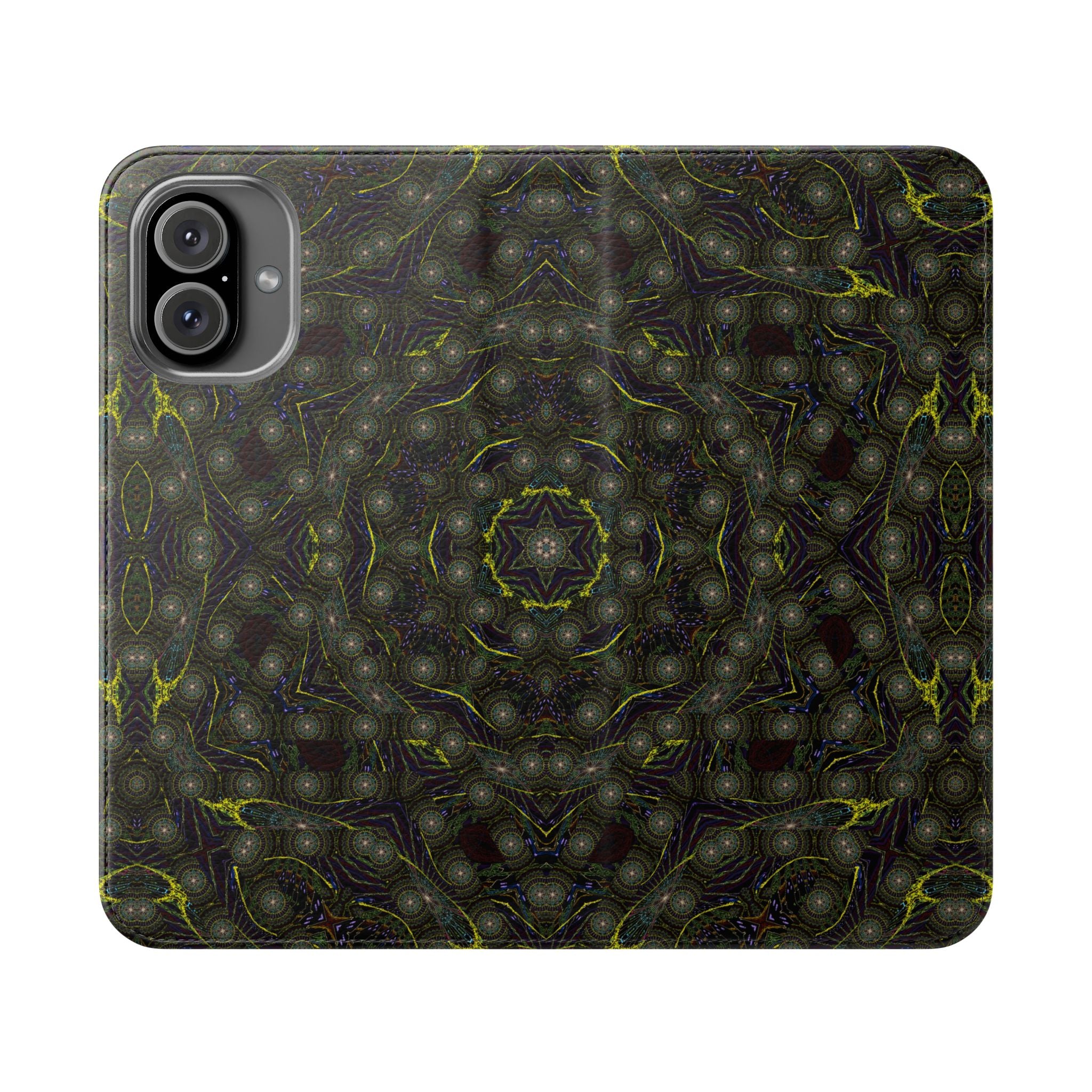iPhone 16 Flip Case - P5 Kaleidoscopic No.2