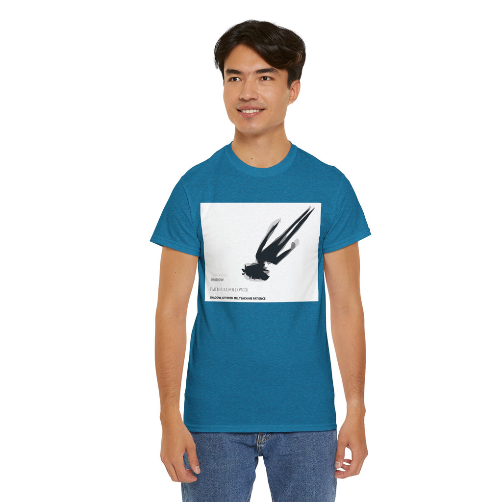 Unisex Heavy Cotton Tee - The Traveller Series (Shadow)