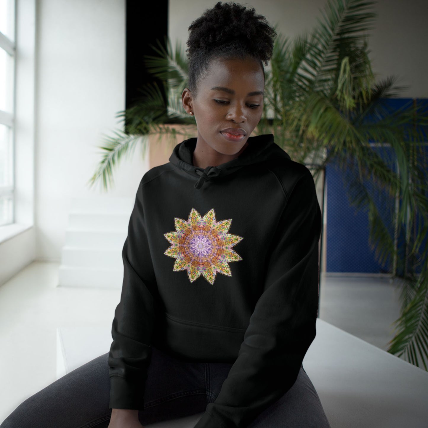 Unisex Supply Hoodie - Love Light Mandalas No.14