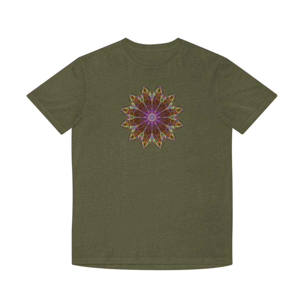 Unisex Faded Shirt - Love Light Mandalas No.13