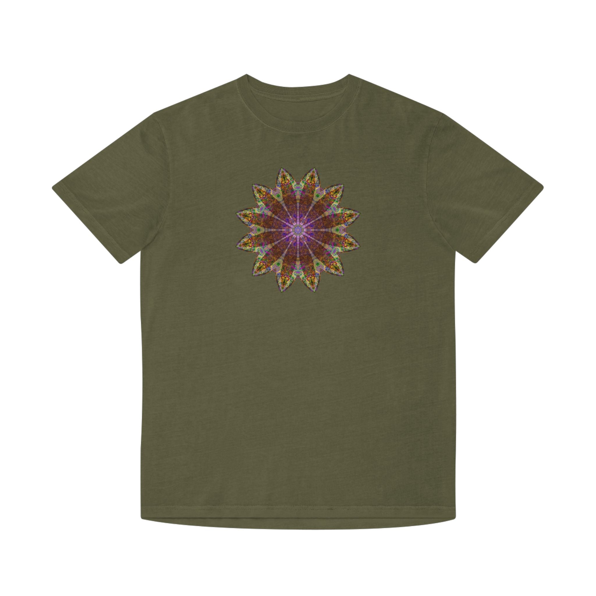 Unisex Faded Shirt - Love Light Mandalas No.13