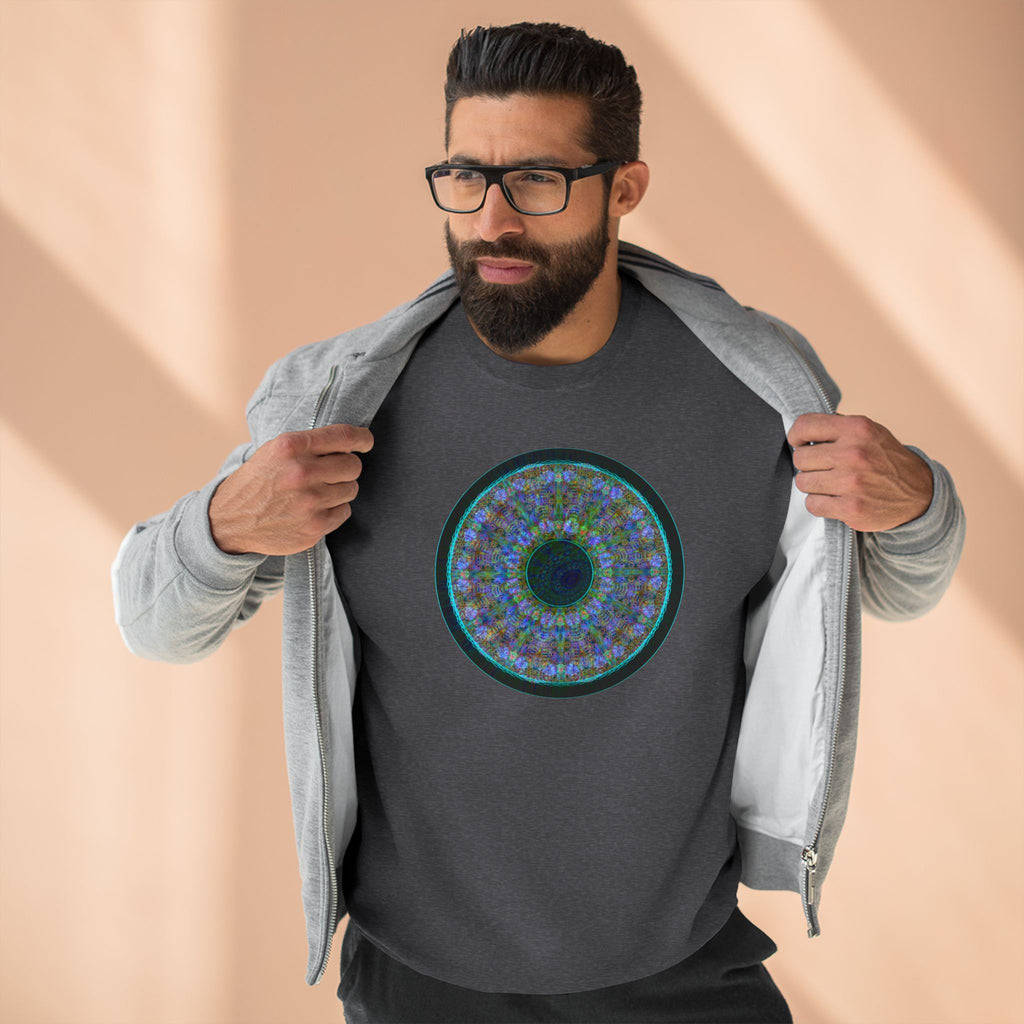 Unisex Crewneck Sweatshirt - Love Light Spheres No.M15K7
