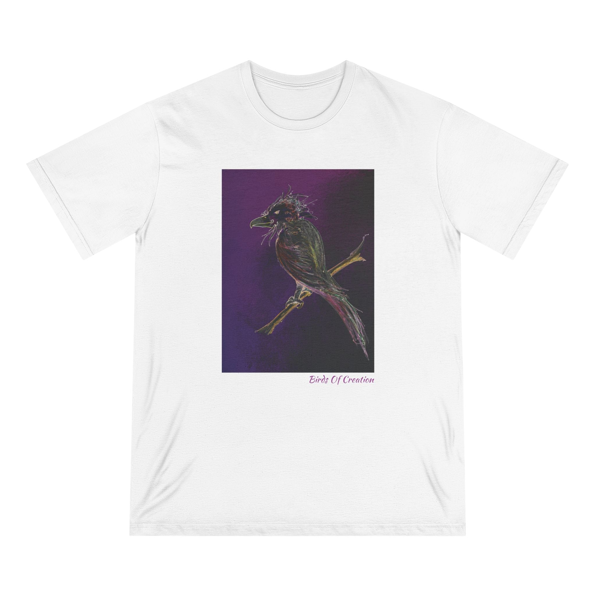 Organic Staple T-shirt - Birds Of Creation No.1