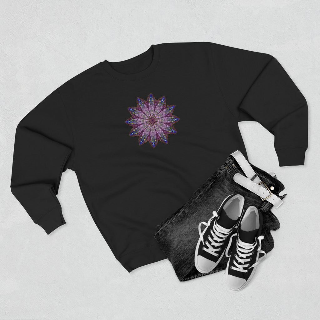 Unisex Crewneck Sweatshirt - Love Light Mandalas No.17