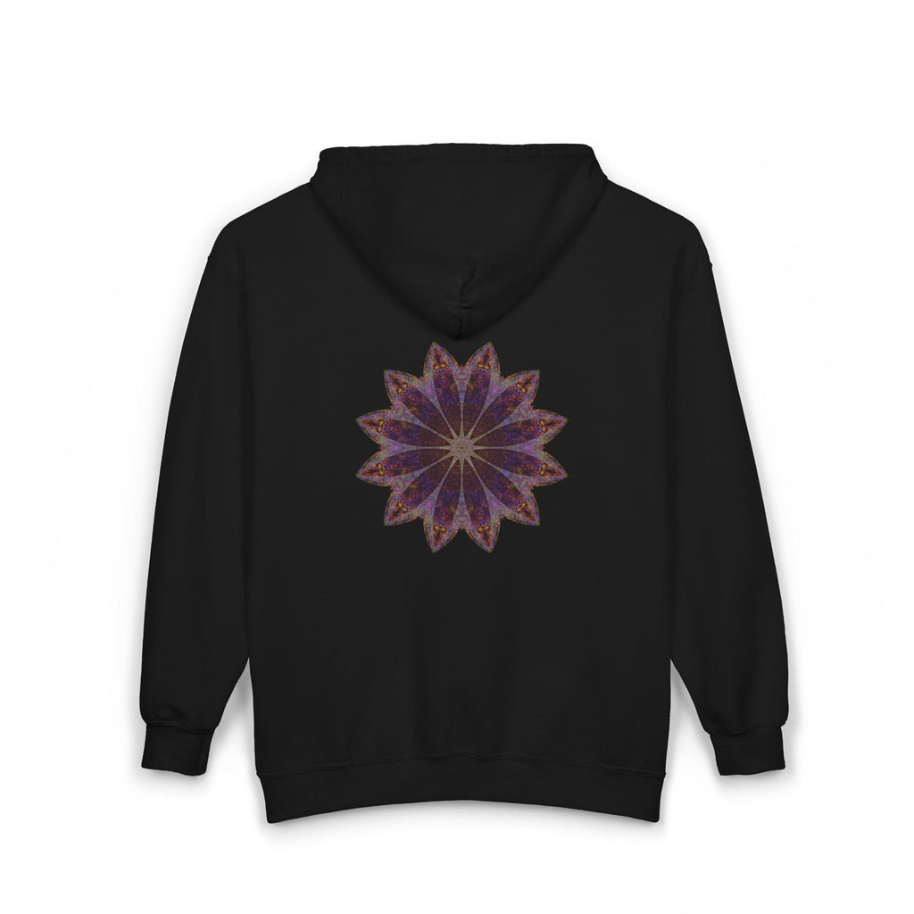Unisex Heavy Blend™ Full Zip Hooded Sweatshirt - Love Light Mandalas No.11
