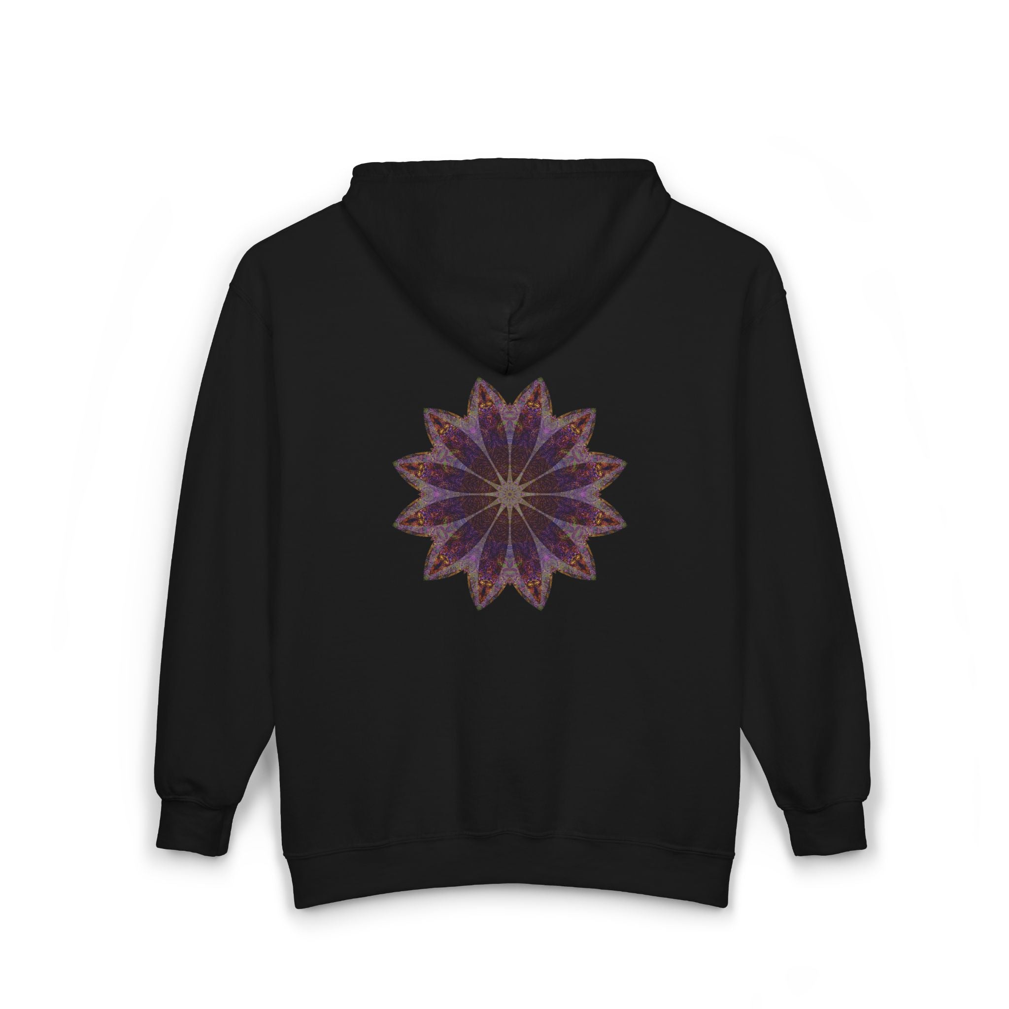 Unisex Heavy Blend™ Full Zip Hooded Sweatshirt - Love Light Mandalas No.11