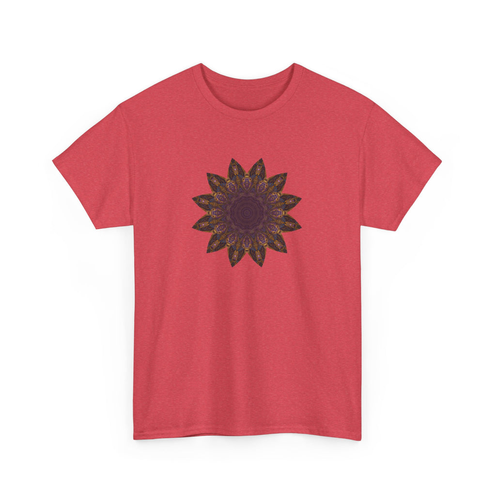 Unisex Heavy Cotton Tee - Love Light Mandalas No.1