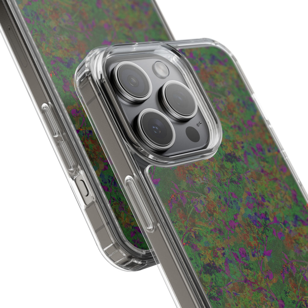 iPhone 15 Clear Case – Hidden Weave Series V3 No.24