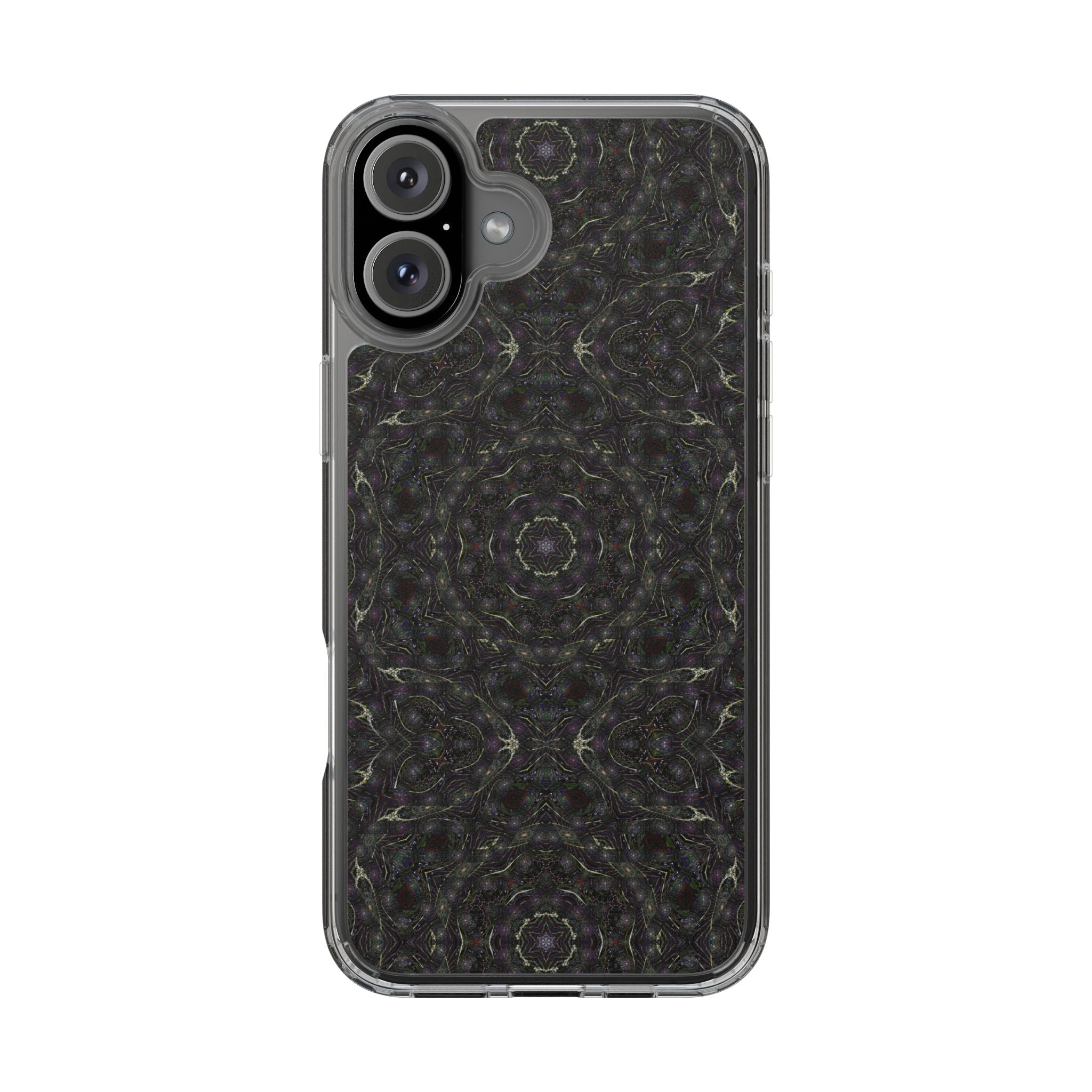 iPhone 16 Clear Case – P5 Kaleidoscopic No.18