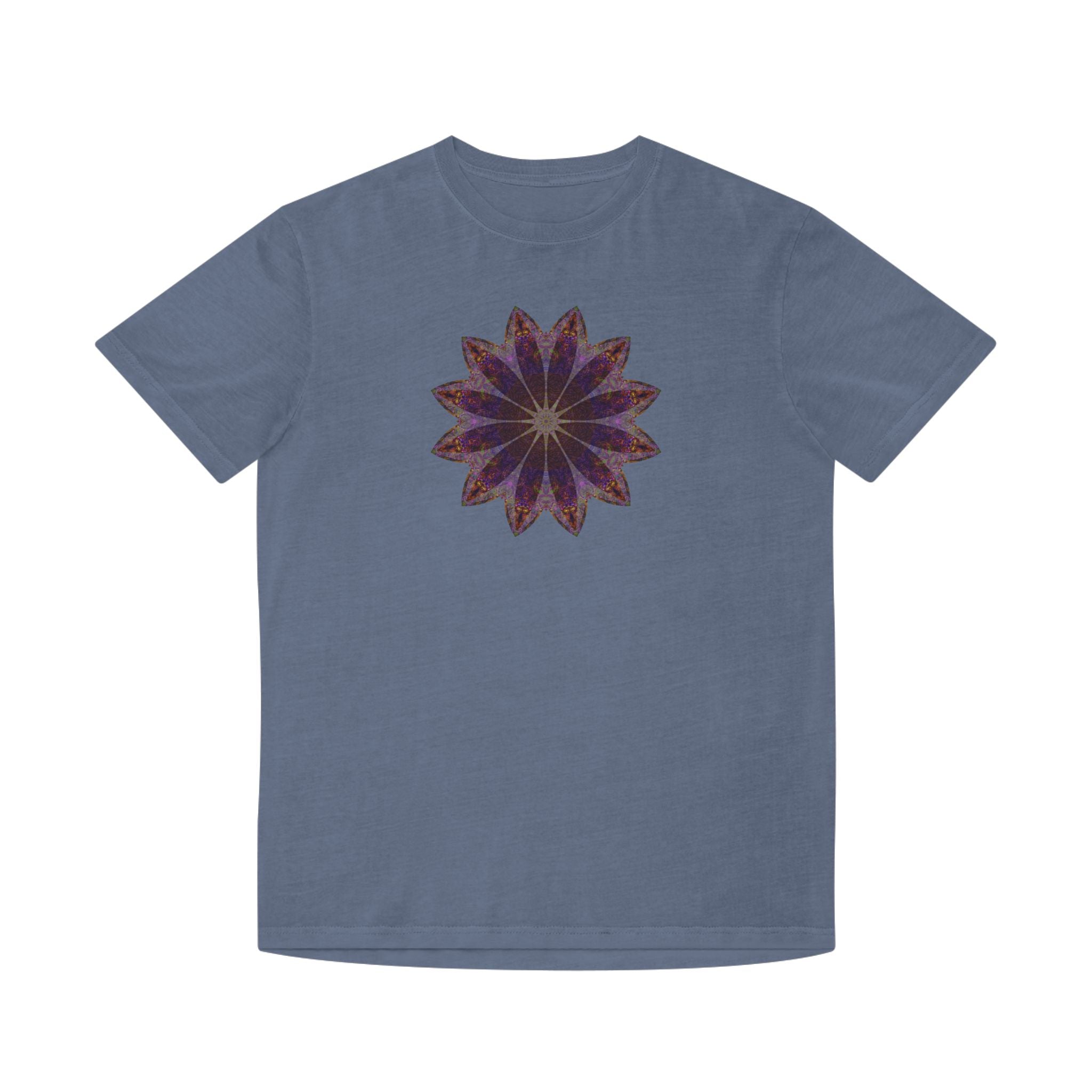 Unisex Faded Shirt - Love Light Mandalas No.11