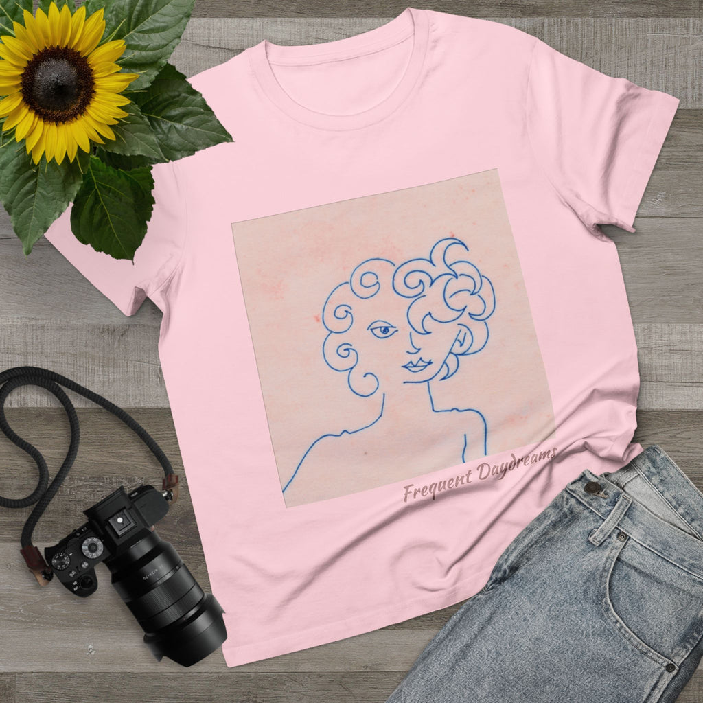 Women’s Maple Tee - Frequent Daydreams Sketch No.47
