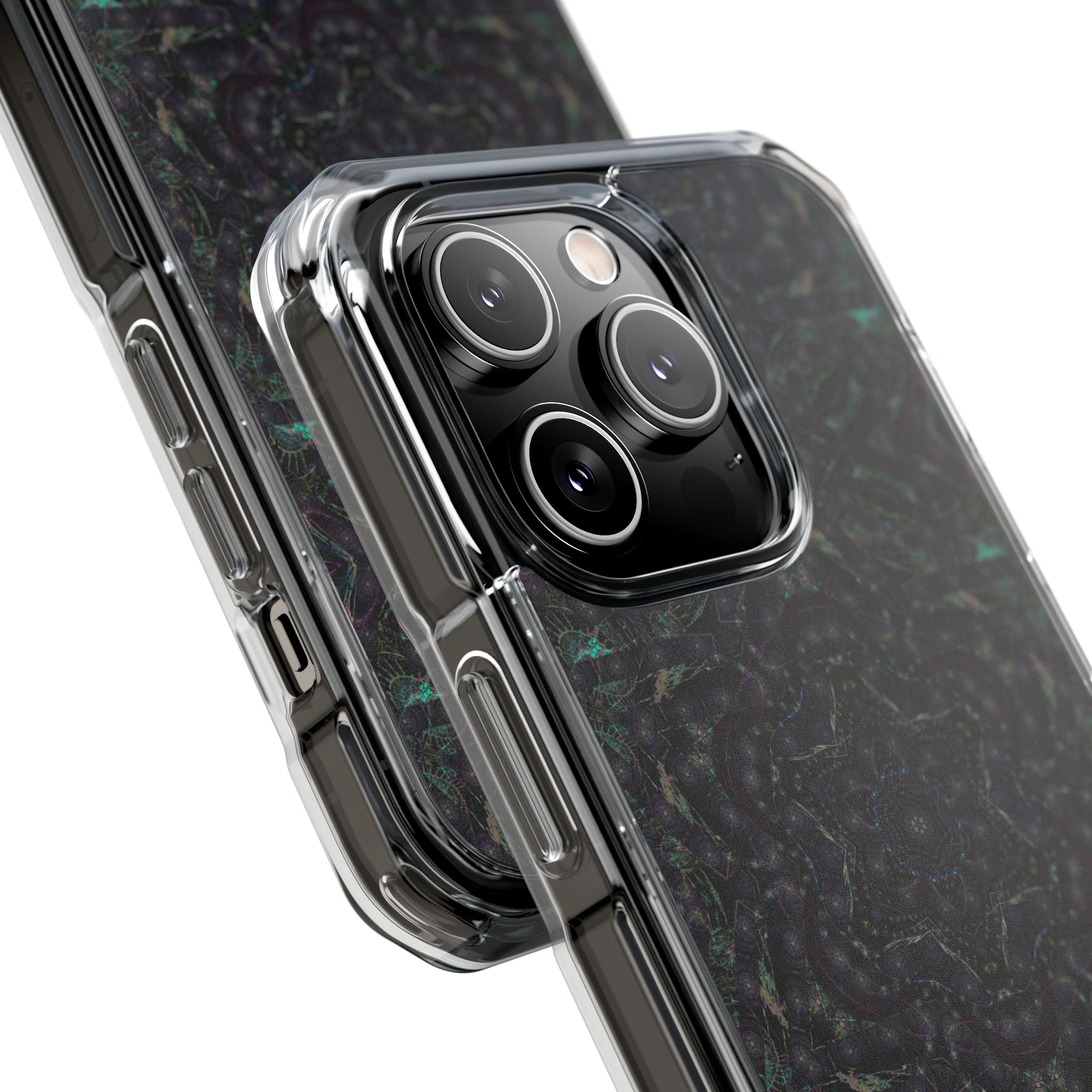 iPhone 14 Magnetic Clear Impact Case - P5 Kaleidoscopic No.31
