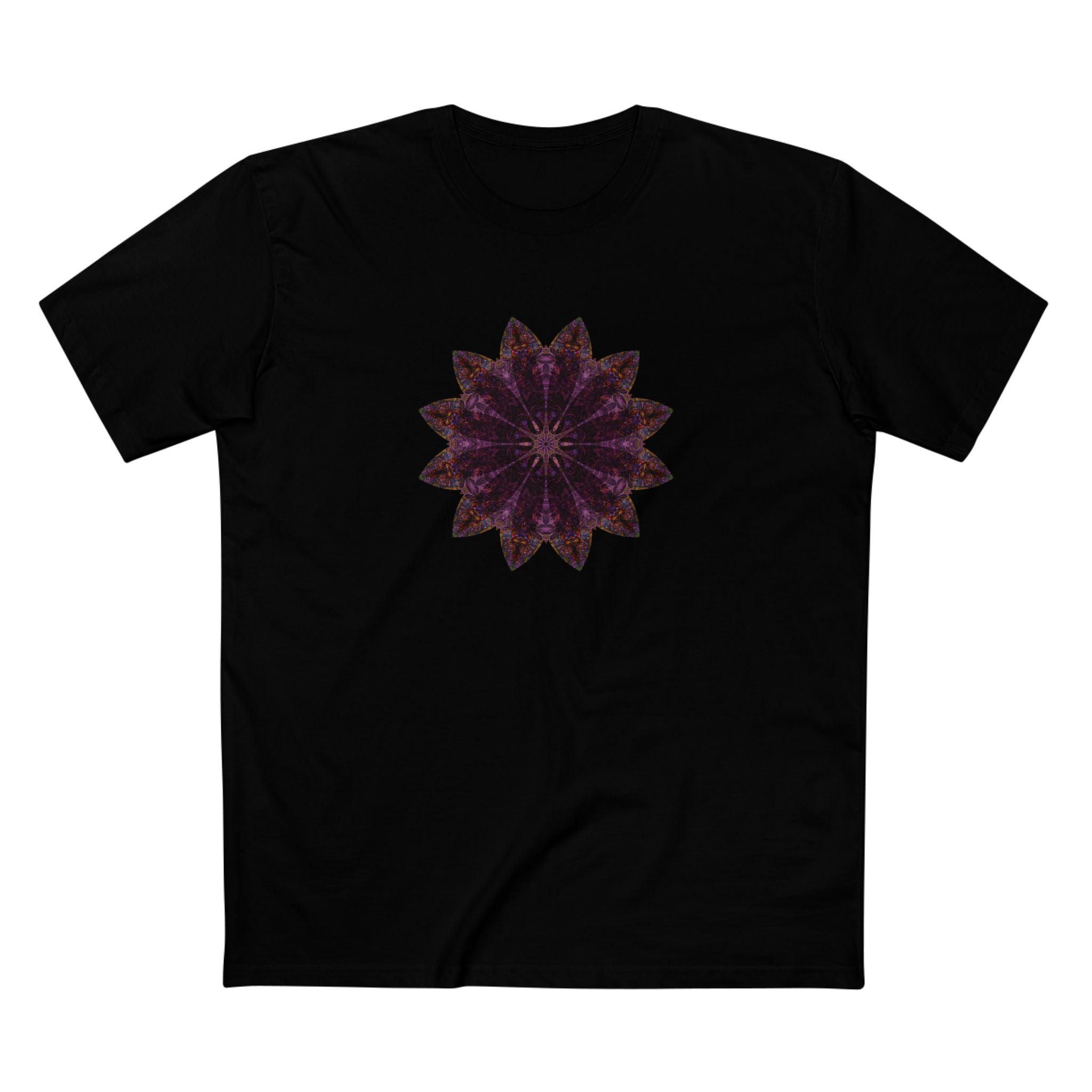 Men's Staple Tee - Love Light Mandalas No.15