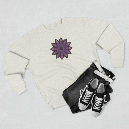 Unisex Crewneck Sweatshirt - Love Light Mandalas No.24