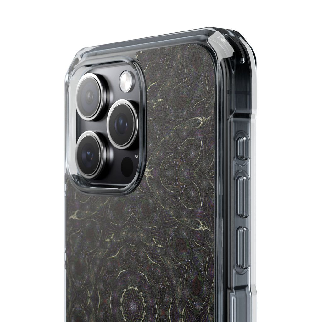 iPhone 15 Magnetic Clear Impact Case - P5 Kaleidoscopic No.18