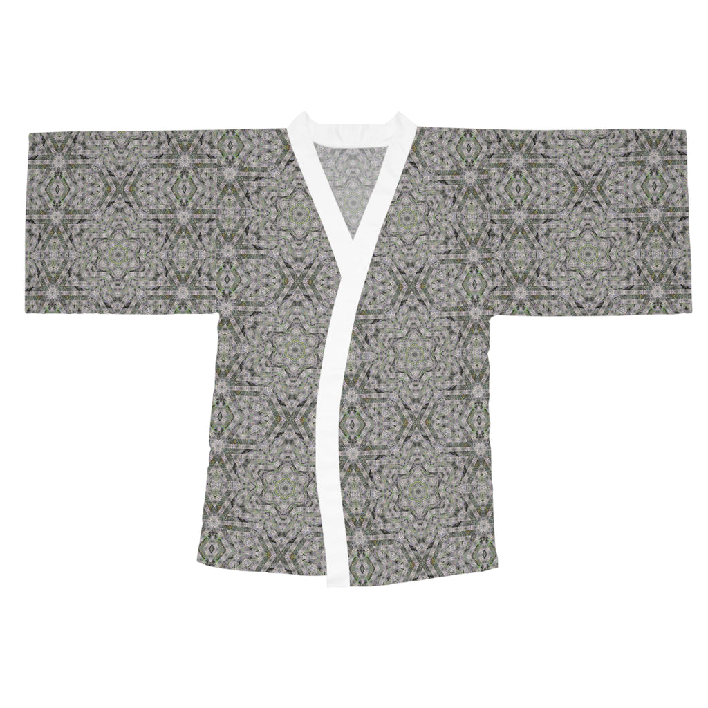 Long Sleeve Kimono Robe - P5 Kaleidoscopic No.27
