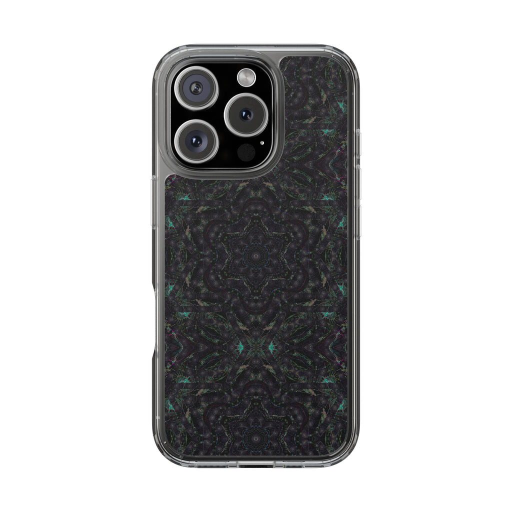 iPhone 16 Clear Case – P5 Kaleidoscopic No.31