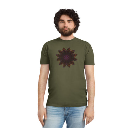 Unisex Faded Shirt - Love Light Mandalas No.12