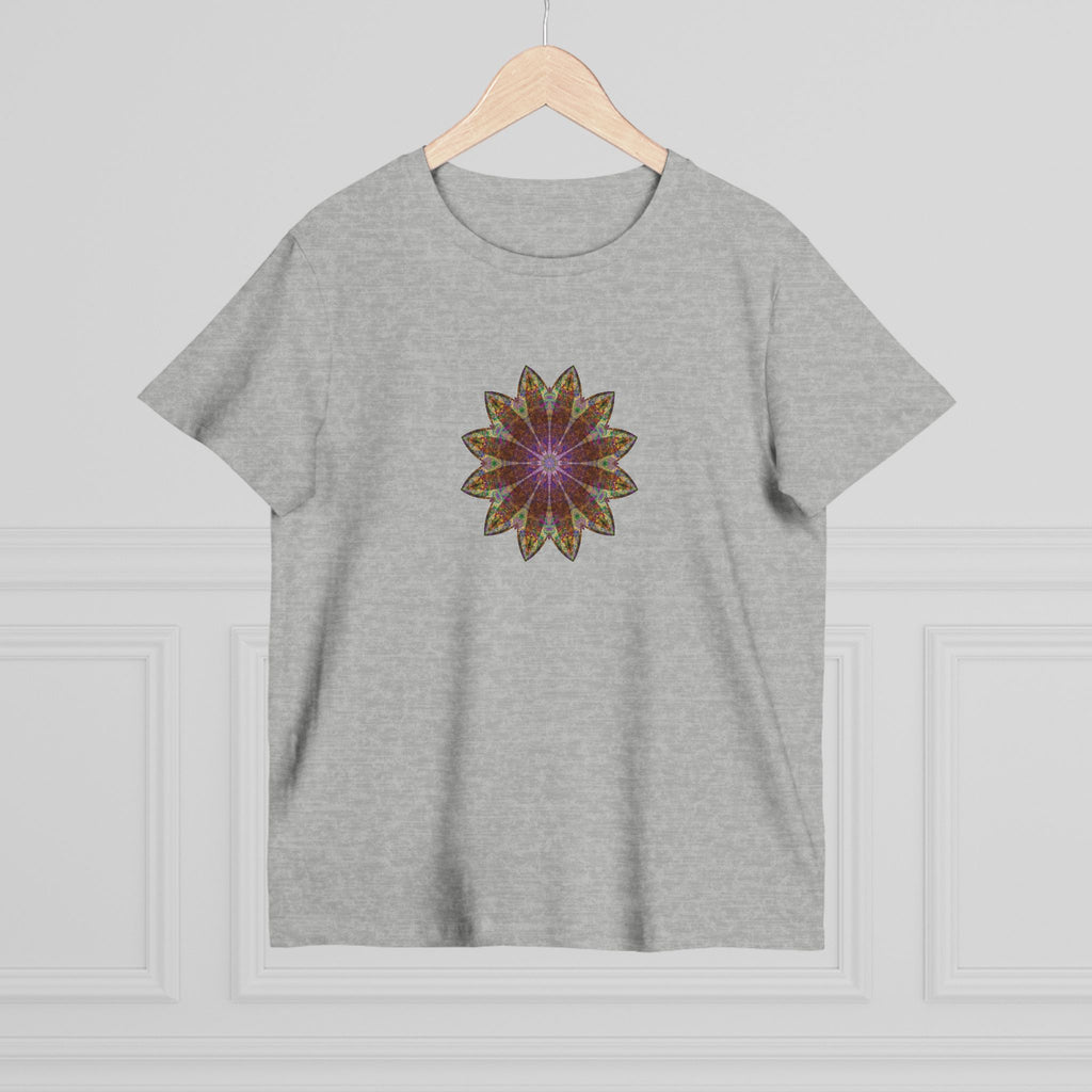 Women’s Maple Tee - Love Light Mandalas No.13