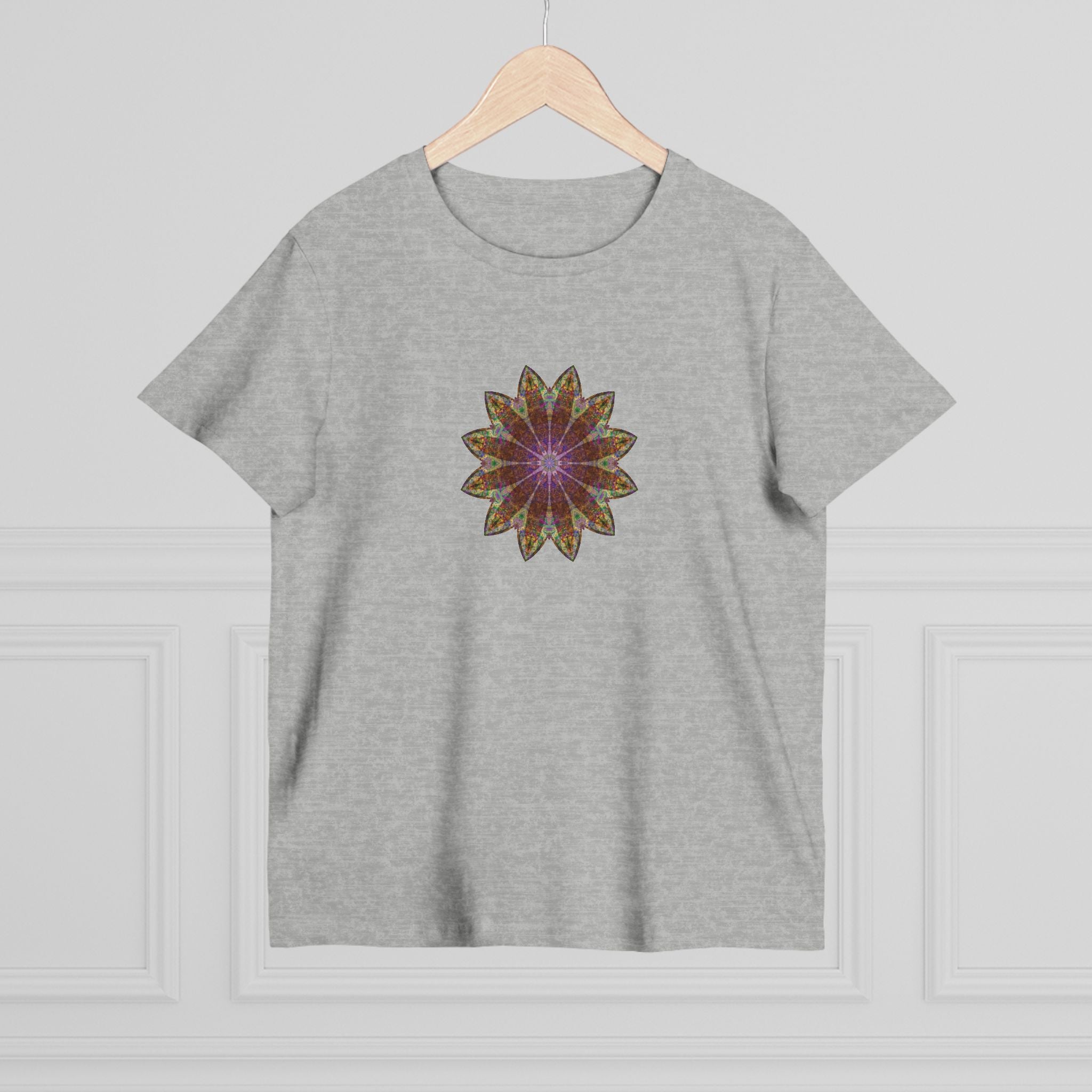 Women’s Maple Tee - Love Light Mandalas No.13