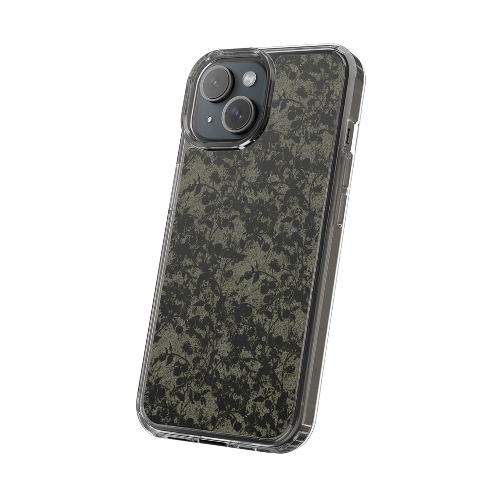 iPhone 15 Clear Case – Hidden Weave Series V3 No.25