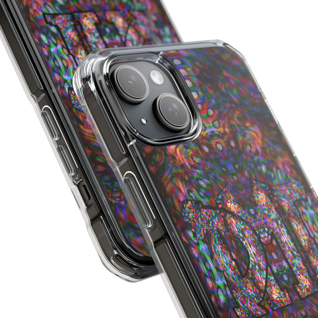 iPhone 15 Magnetic Clear Impact Case - DMT Scribe No.S1T1