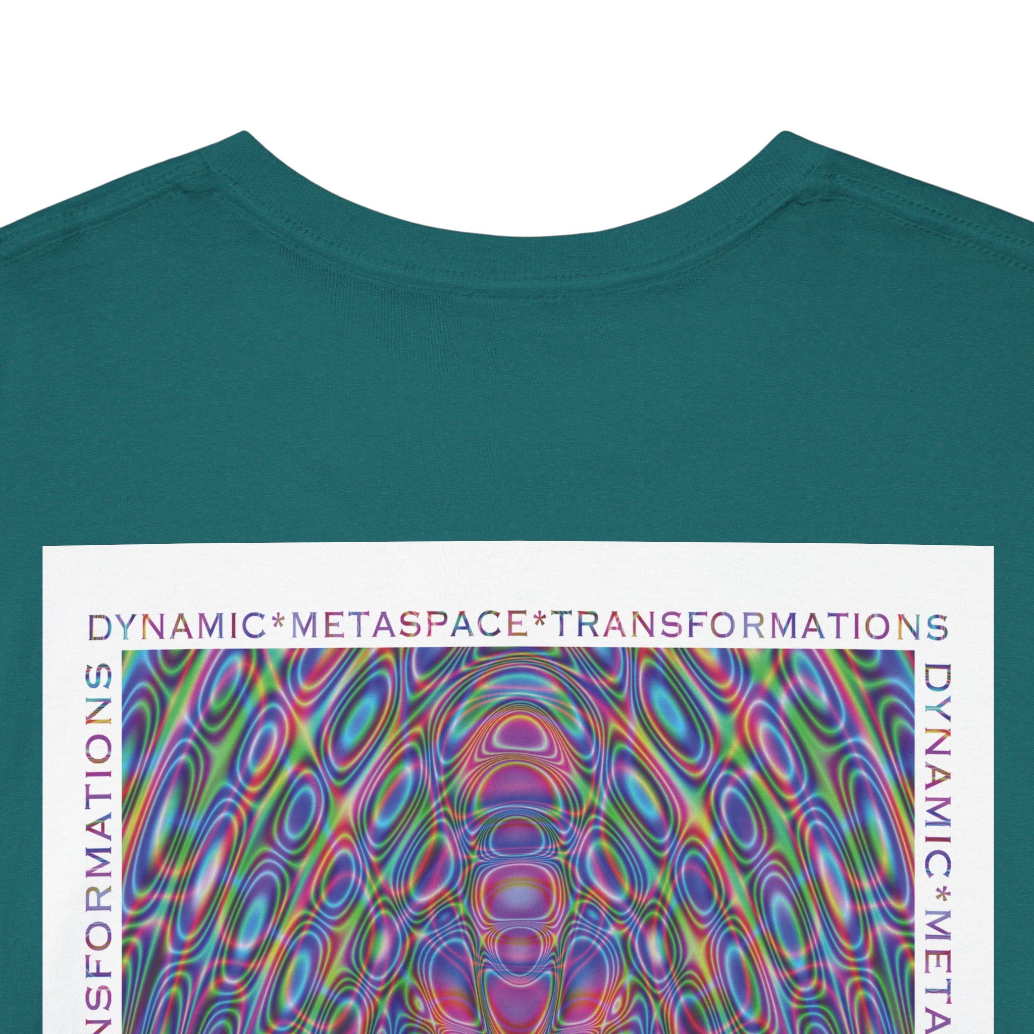 Unisex Heavy Cotton Tee (Back) - DMT Seer No.1