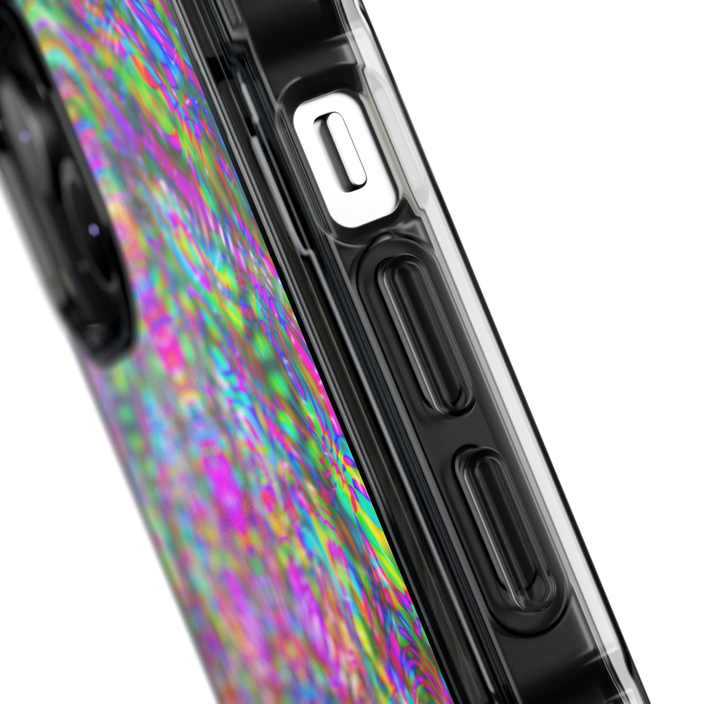 iPhone 14 Magnetic Clear Impact Case - DMT Scribe Tiles No.4