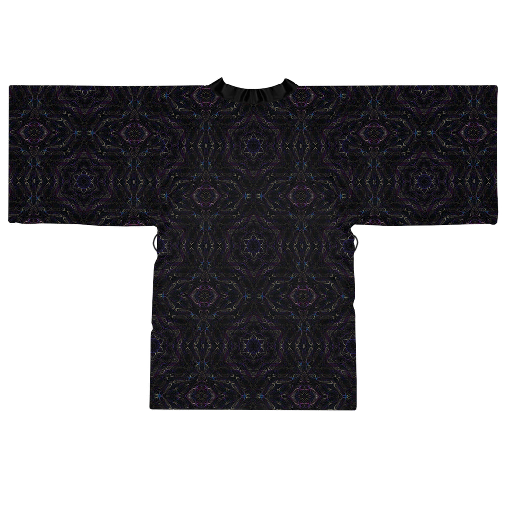 Long Sleeve Kimono Robe - P5 Kaleidoscopic No.13