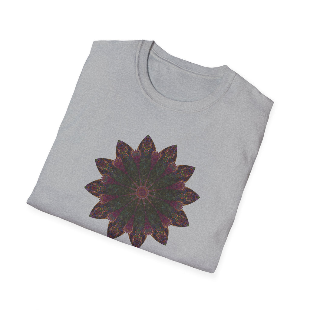 Unisex Softstyle T-Shirt - Love Light Mandalas No.7