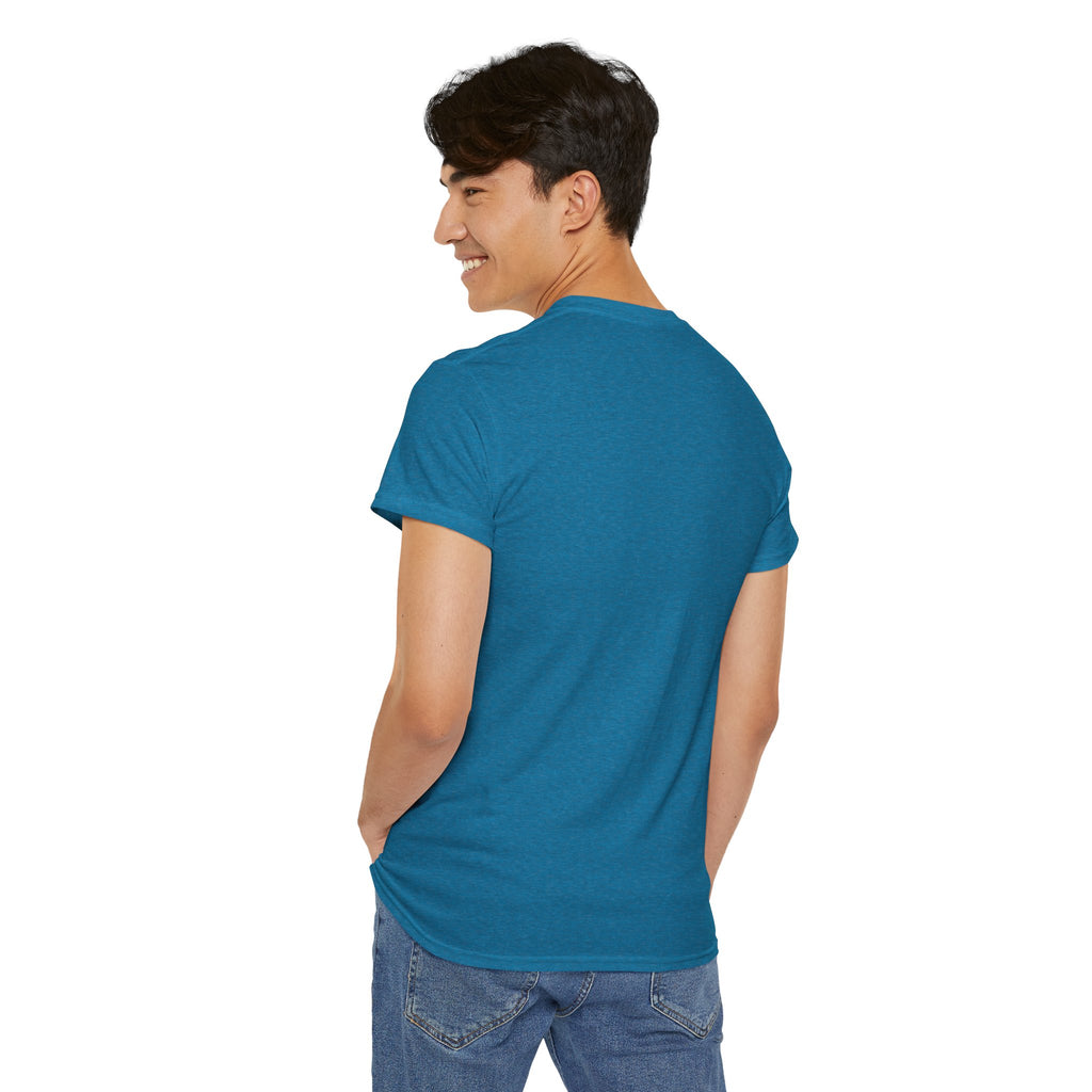 Unisex Heavy Cotton Tee - The Traveller Series (Abstract Autumn)