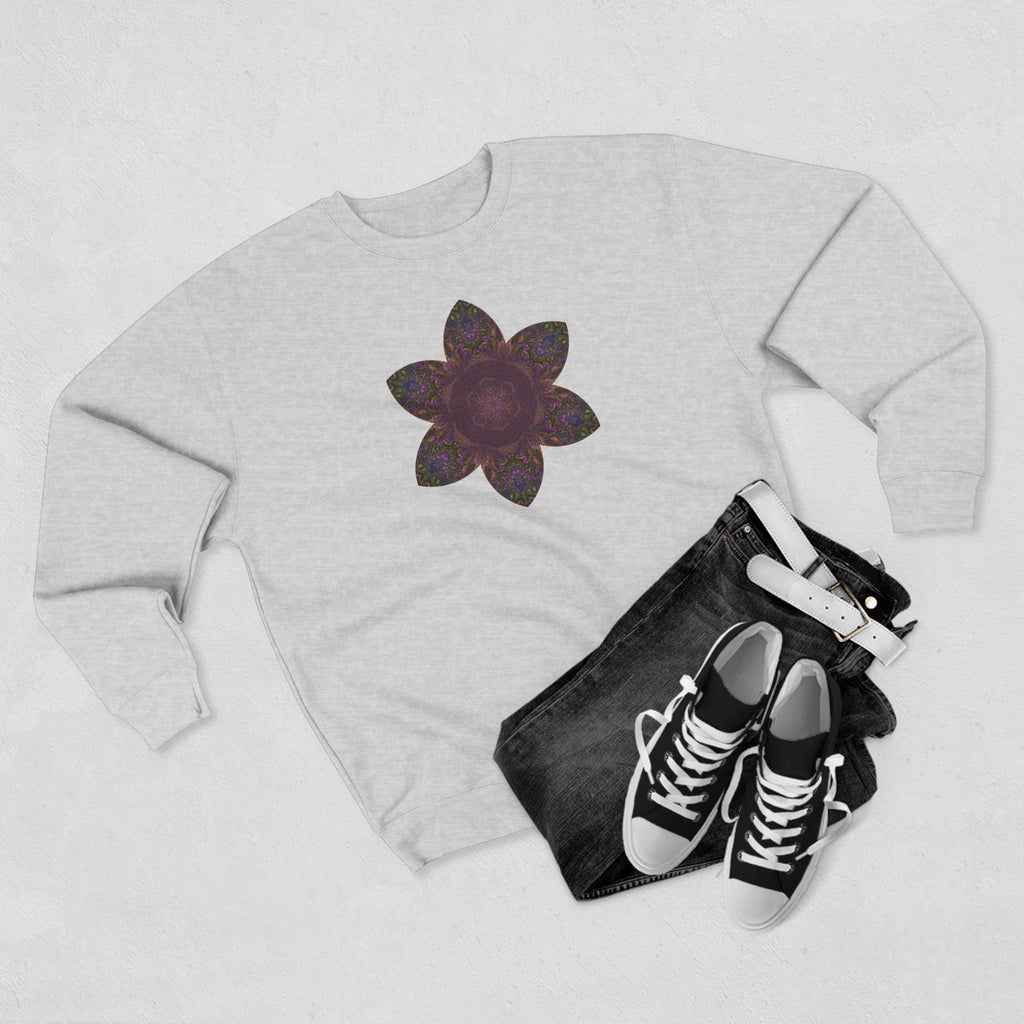 Unisex Crewneck Sweatshirt - Love Light Mandalas No.3
