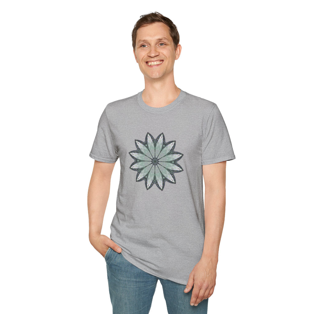 Unisex Softstyle T-Shirt - Love Light Mandalas No.22